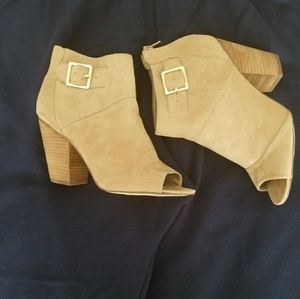 Natural Colored Booties